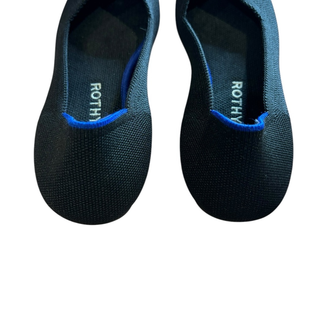 Rothy's Women’s Black Ballet‎ Round Toe Classic Flat Shoe Size 6 1/2 - Picture 7 of 9
